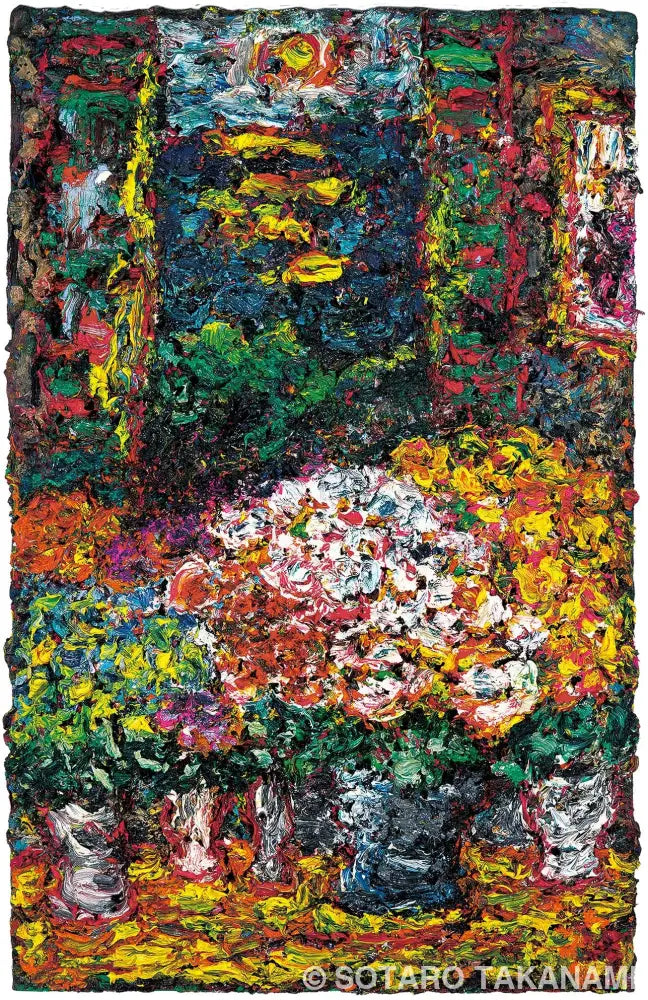 窓辺の花